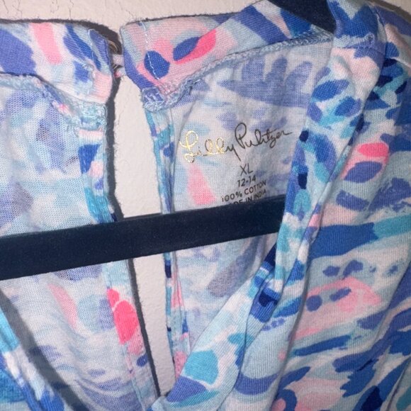Lilly Pulitzer One Piece Girls Romper XL - Picture 2 of 8